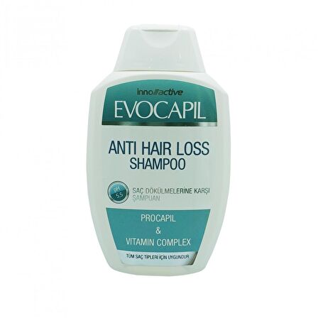 Evocapil Anti Hair Loss Herbal Shampoo 300 ml 2 Adet