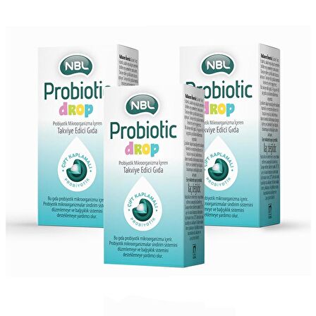 NBL Probiotic Drop 7,5 ml 3 Adet