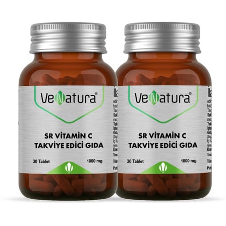 Venatura SR Vitamin C 1000 mg 30 Kapsül 2 Adet
