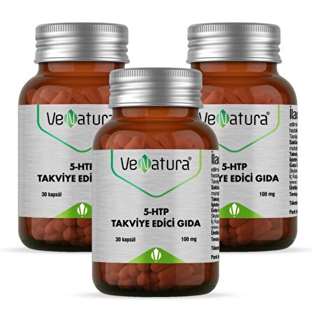 Venatura 5-HTP 30 Kapsül 3 Adet