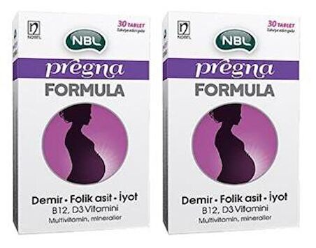 NBL Pregna Formula 30 Tablet 2 Adet