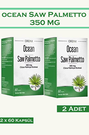 Ocean Saw Palmetto 350 mg 60 Kapsül 2 Adet