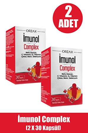 İmunol Complex 30 Kapsül 2 ADET