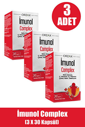 İmunol Complex 30 Kapsül 3 ADET