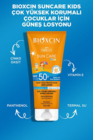 Bioxcin Suncare Kids Losyon SPF50 200 ml 3 Adet