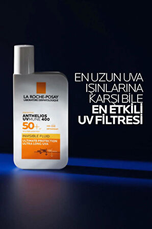 La Roche Posay Anthelios UVmune 400 Invisible Fluid SPF50+ 50 ml 3 Adet