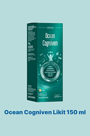 Ocean Omega 3 Portakallı Balık Yağı Şurubu 150 ml + Ocean Cogniven Likit 150 ml
