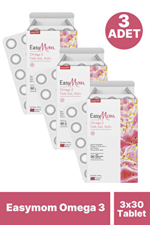 Easymom Omega 3 30 Tablet 3 Adet