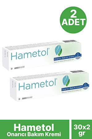 Hametol Onarıcı Bakım Kremi 30 gr 2 Adet