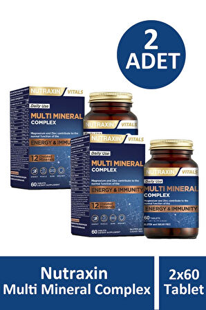 Multi Mineral Complex 60 Tablet 2 Adet
