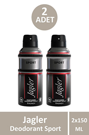 Jagler Deodorant Sport 150 ml 2 Adet