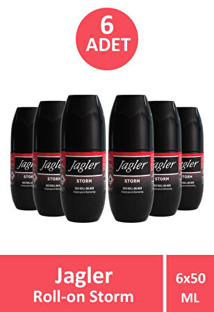 Jagler Rollon Storm 50 ml 6 Adet