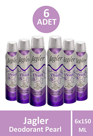 Jagler Deo Pearl Women 150 ml 6 Adet