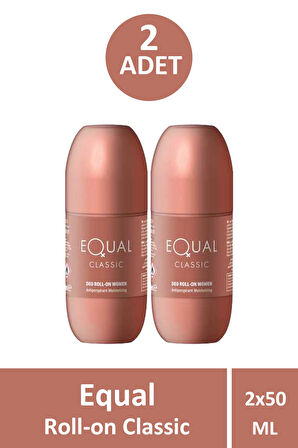 Equal Kadın Roll-On Deodorant 50 ml 2 Adet