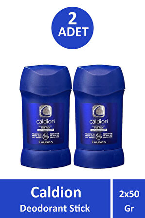 Caldion Deodrant Stick For Men 50 gr 2 Adet