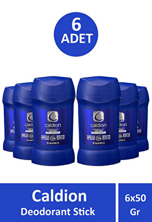 Caldion Deodrant Stick For Men 50 gr 6 Adet