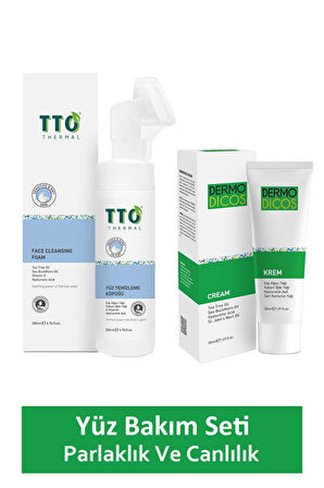 Dermodicos Krem 30 ml + TTO Köpük Solüsyon 200 ml 