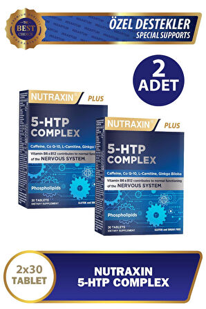 Nutraxin 5-Htp Complex 30 Tablet 2 Adet