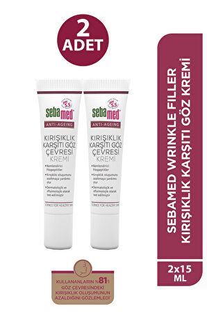Sebamed Anti-Aging Kırışıklık Göz Kremi 15 ml 2 Adet