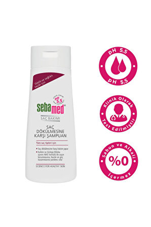 Sebamed Saç Dökülmesine Karşı Şampuan 400 ml 2 Adet