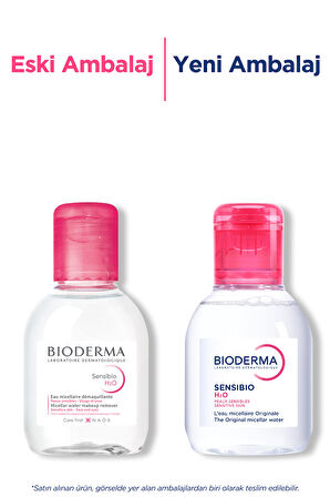 Bioderma Sensibio H2O 100 ml 2 Adet