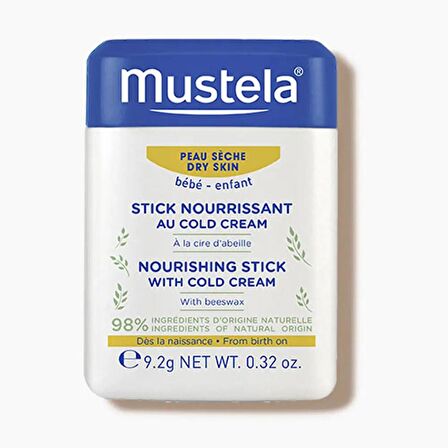 Mustela Baby Massage Oil Nemlendirici ve Rahatlatıcı Bebek Yağı 100 ml + Mustela Nourishing Stick With Cold Cream 9,2 gr 