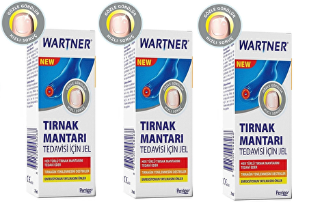 Wartner Tırnak Mantarı Tedavi Jeli 7 ml 3 Adet