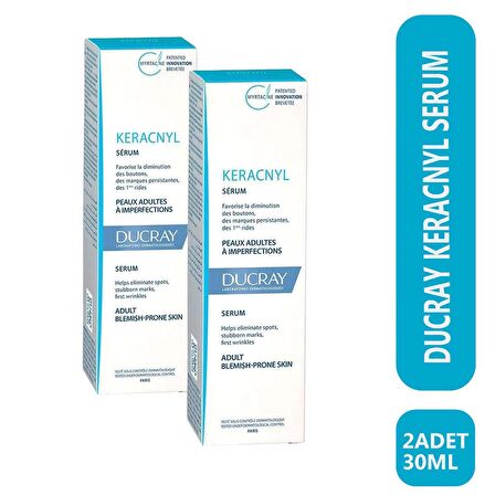 Ducray Keracnyl Serum 30 ml 2 Adet