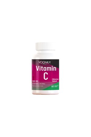 Voonka Vitamin C 500 Mg 62 Çiğneme Tableti 2 Adet