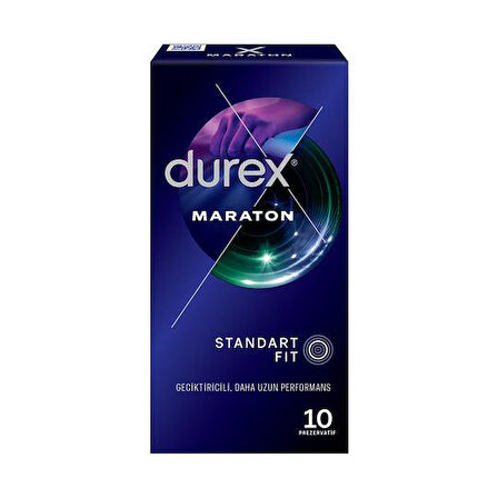 Durex Maraton Geciktiricili Prezervatif 10'lu