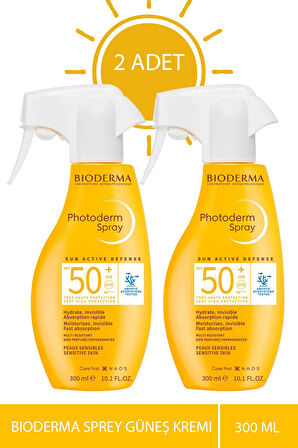 Bioderma Photoderm Spray SPF50+ 300 ml 2 Adet
