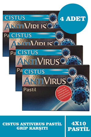 Cistus Antivirus Pastil 10'lu 4 Adet