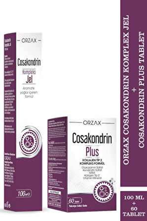 Cosakondrin Jel 100 ml + Cosakondrin Plus 60 Tablet