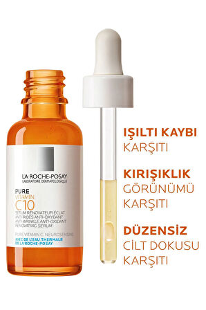 La Roche Posay Saf C12 Vitamini Işıltı Veren Serum 30 ml 2 Adet