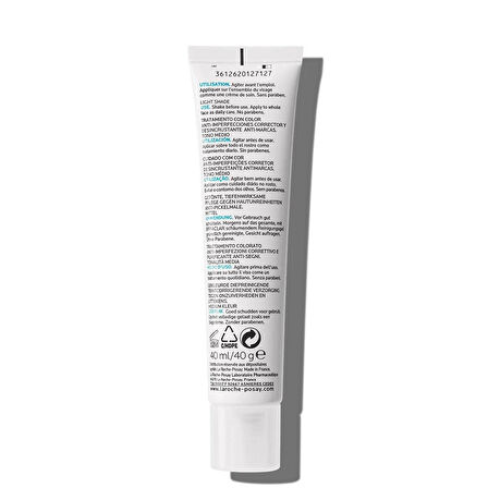 La Roche Posay Effaclar Duo + Cilt Bozukluğu ve Akne Lekelerine Karşı Düzeltici Bakım Teinte Medium 40 ml 2 Adet