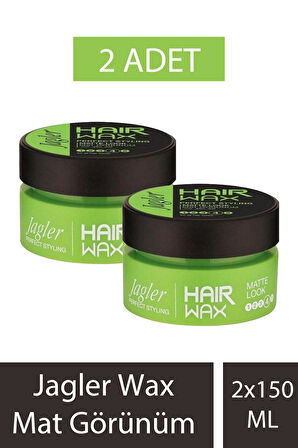 Jagler Wax Mat Görünüm 150 ml 2 Adet