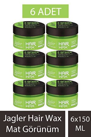 Jagler Wax Mat Görünüm 150 ml 6 Adet