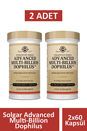 Solgar Advanced Multi-Billion Dophilus 60 Kapsül 2 Adet