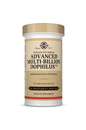 Solgar Advanced Multi-Billion Dophilus 60 Kapsül 2 Adet
