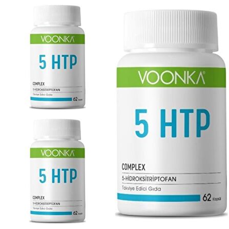 Voonka 5 Htp Complex 62 Kapsül 3 Adet