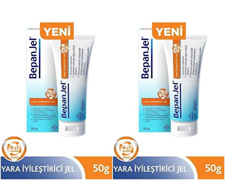 Bepanjel Yara İyileştirici Jel 50 gr 2 Adet 