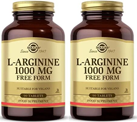 Solgar L-Arginine 1000 mg 90 Tablet 2 Adet