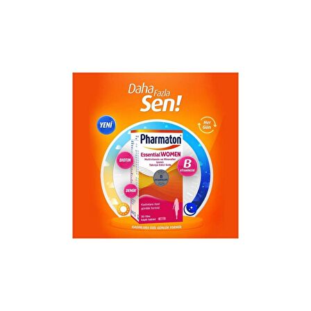 Pharmaton Essential Women 30 Tablet + Pharmaton Essential Men 30 Tablet