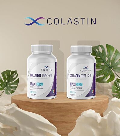 Colastin Kolajen 1-2-3 MaxiForm 60 Tablet 2 Adet