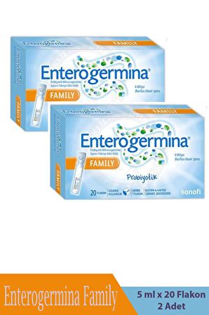 Enterogermina Family 5 ml x 20 Flakon 2 Adet