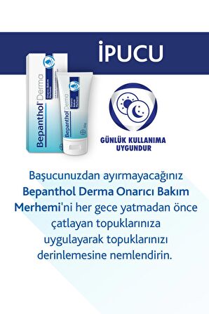Bepanthol Derma Cilt Bakım Kremi 50 gr + Onarıcı Bakım Merhemi 50 gr Avantajlı Paket