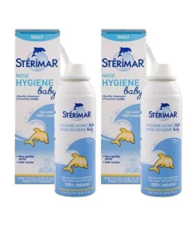 Sterimar Burun Spreyi Nose Hygiene Bebe 100 ml 2 Adet