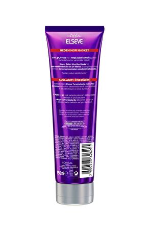 Elseve Mor Maske 150 ml 2 Adet