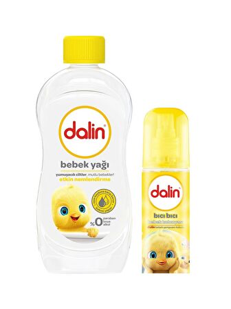 Dalin Bebe Yağı 500 ml + Dalin Bıcı Bıcı Kolonya 100 ml