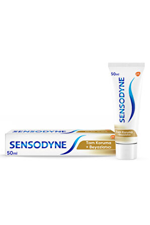 Sensodyne Diş Macunu Tam Koruma ve Beyazlatıcı 50 ml 3 Adet